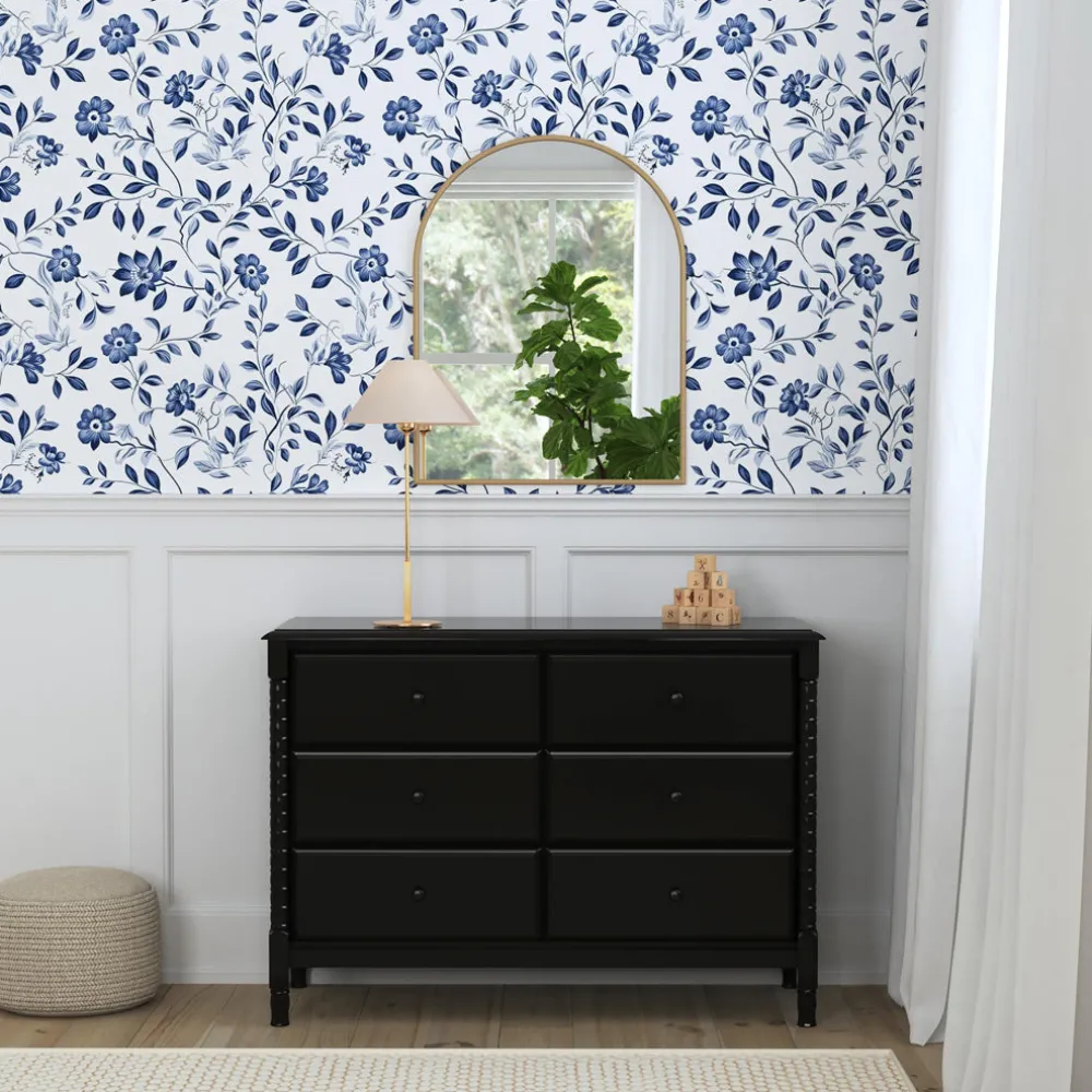 Jenny Lind Spindle 6-Drawer Dresser