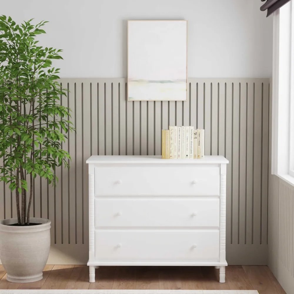 Jenny Lind Spindle 3-Drawer Dresser
