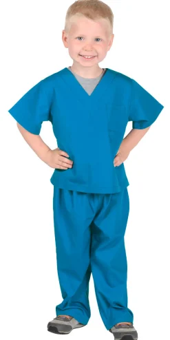 Junior Doctor Blue Scrubs