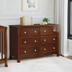 Kalani 6-Drawer Double Wide Dresser