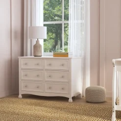 Kalani 6-Drawer Double Wide Dresser