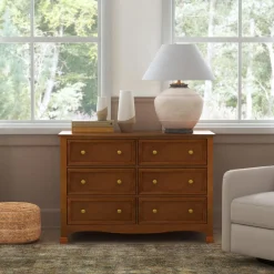 Kalani 6-Drawer Double Wide Dresser