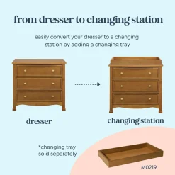 Kalani 3-Drawer Dresser