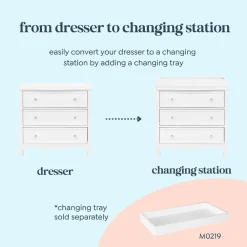 Kalani 3-Drawer Dresser