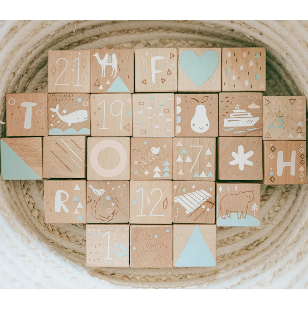 Keepsake Etched Blocks by Lizzie Mackay