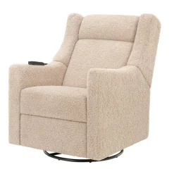 Kiwi Deluxe Power Recliner and Swivel Glider with Heat and Massage