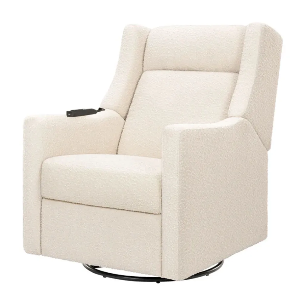 Kiwi Deluxe Power Recliner and Swivel Glider with Heat and Massage