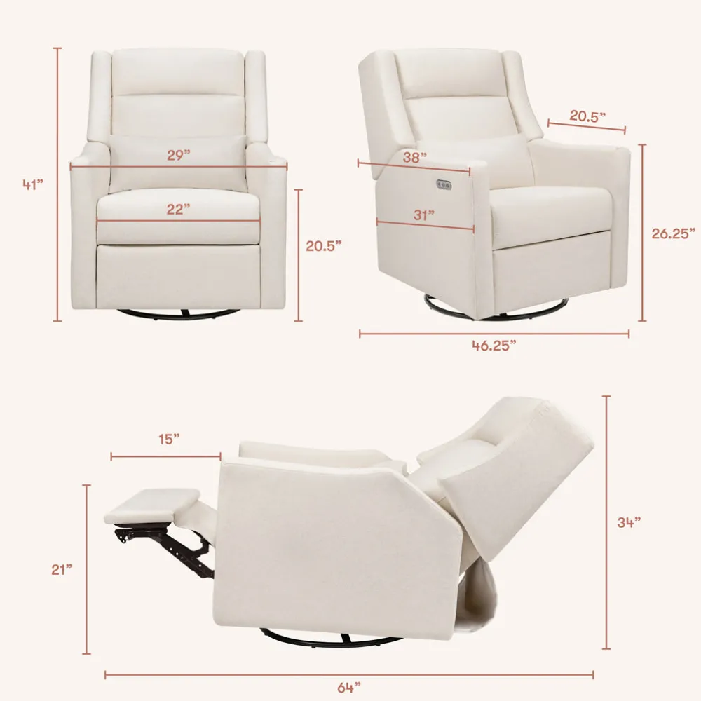 Kiwi Plus Power Recliner & Swivel Glider