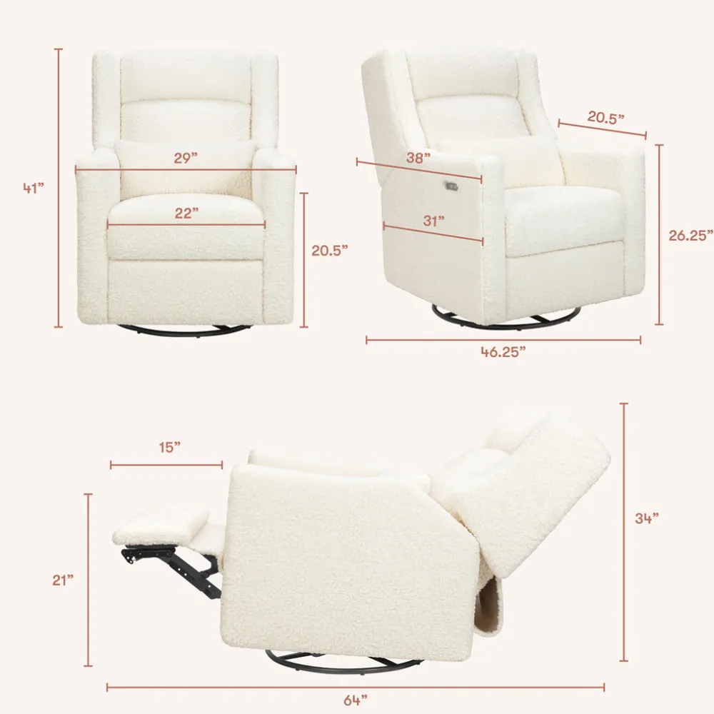 Kiwi Plus Power Recliner & Swivel Glider