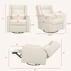 Kiwi Plus Power Recliner & Swivel Glider