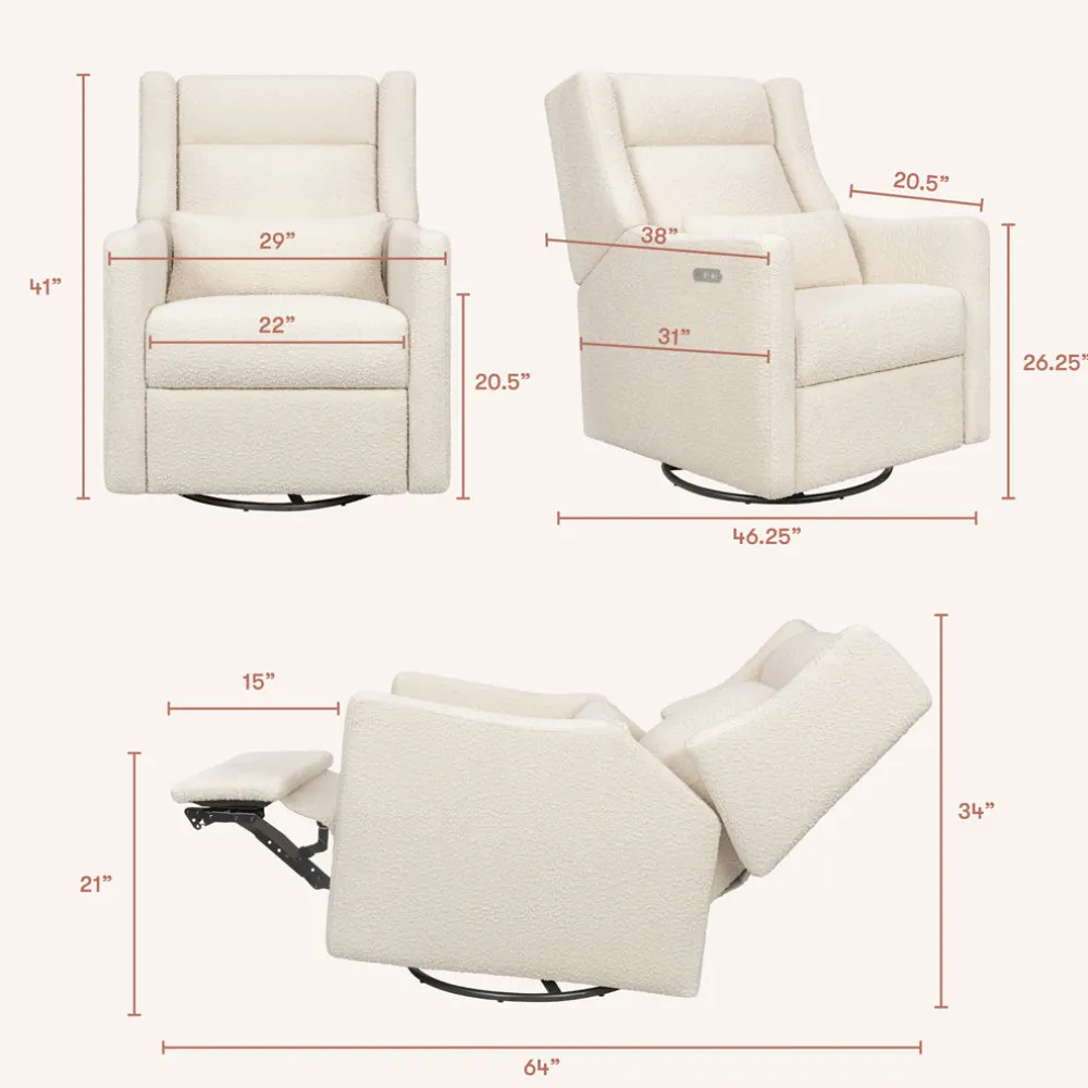 Kiwi Plus Power Recliner & Swivel Glider
