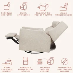 Kiwi Plus Power Recliner & Swivel Glider