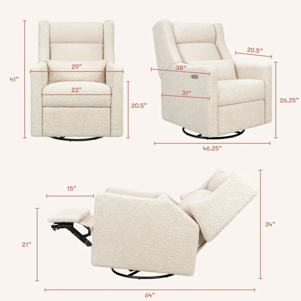 Kiwi Plus Power Recliner & Swivel Glider