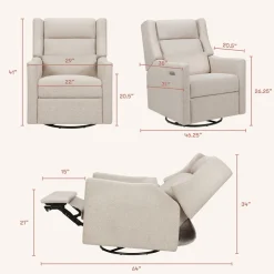 Kiwi Plus Power Recliner & Swivel Glider