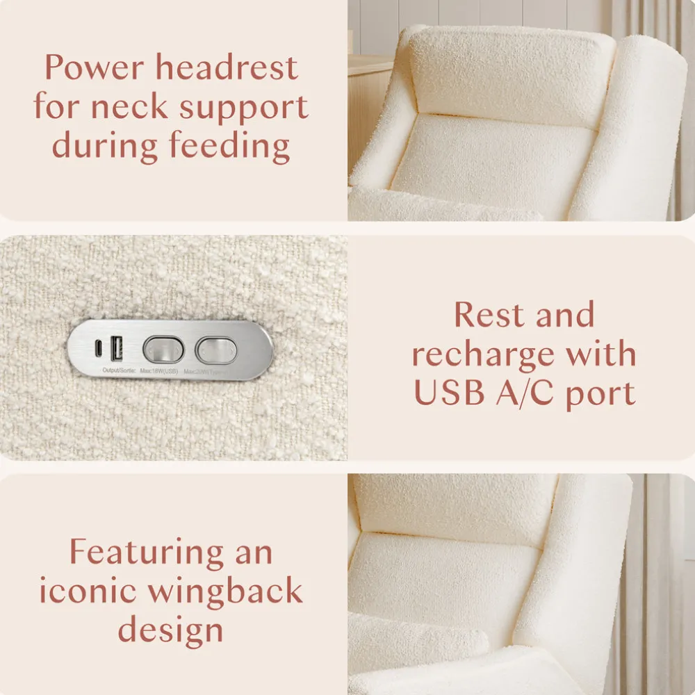 Kiwi Plus Power Recliner & Swivel Glider