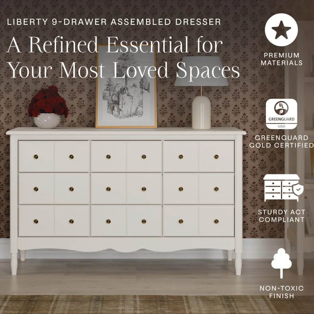 Liberty 9-Drawer Assembled Dresser