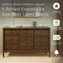 Liberty 9-Drawer Assembled Dresser