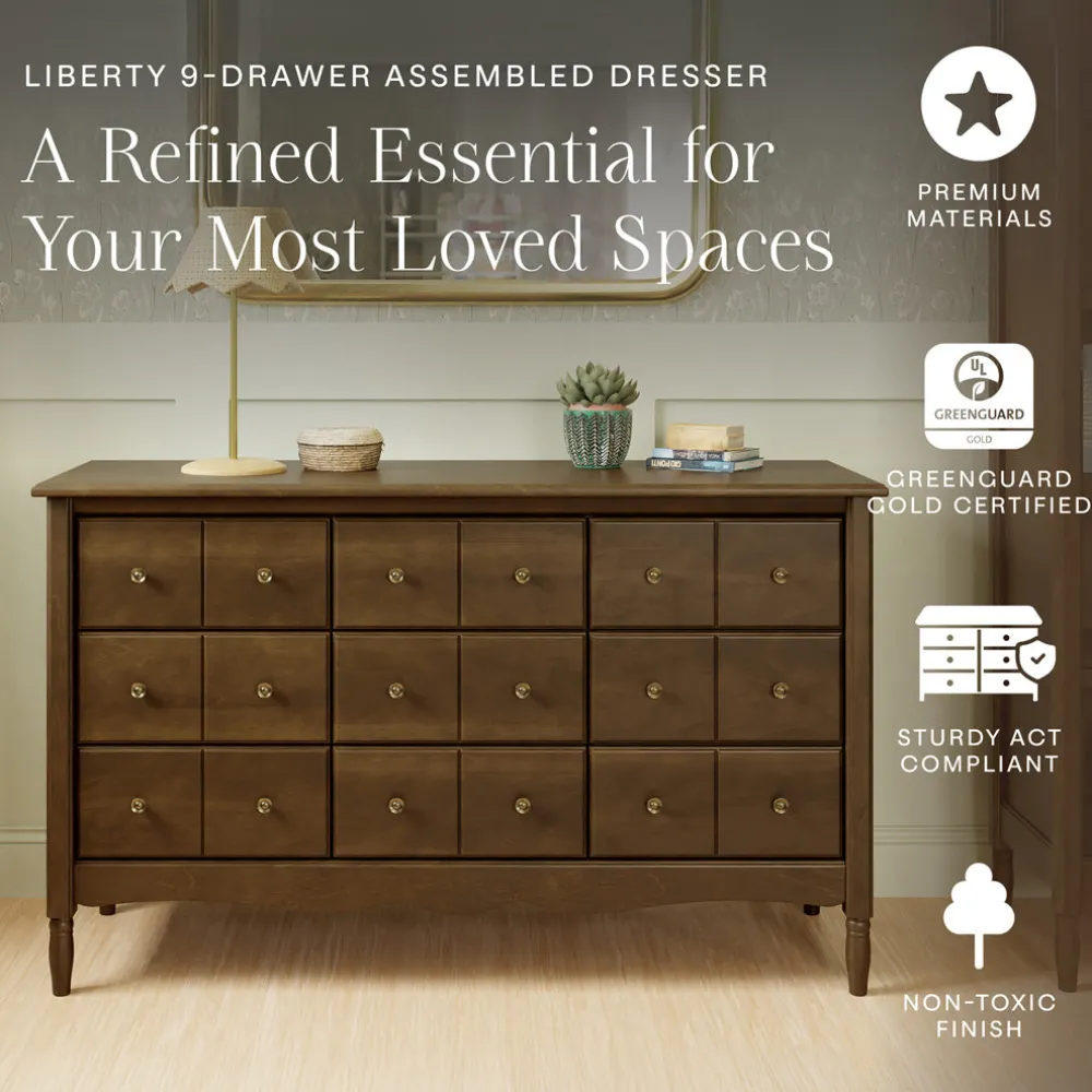 Liberty 9-Drawer Assembled Dresser