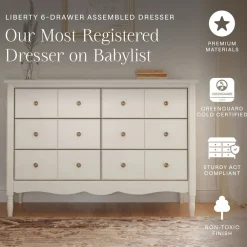 Liberty 6-Drawer Dresser