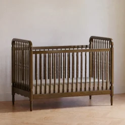 Liberty 3-in-1 Convertible Spindle Crib + Toddler Bed Conversion Kit