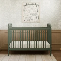 Liberty 3-in-1 Convertible Spindle Crib + Toddler Bed Conversion Kit