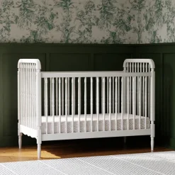 Liberty 3-in-1 Convertible Spindle Crib + Toddler Bed Conversion Kit