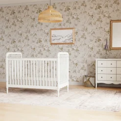 Liberty 3-in-1 Convertible Spindle Crib + Toddler Bed Conversion Kit