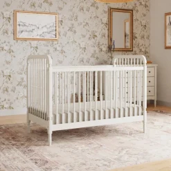 Liberty 3-in-1 Convertible Spindle Crib + Toddler Bed Conversion Kit