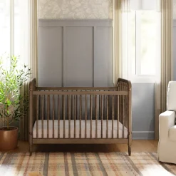 Liberty 3-in-1 Convertible Spindle Crib + Toddler Bed Conversion Kit