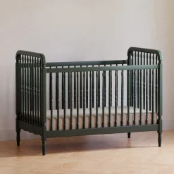Liberty 3-in-1 Convertible Spindle Crib + Toddler Bed Conversion Kit