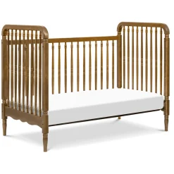 Liberty 3-in-1 Convertible Spindle Crib + Toddler Bed Conversion Kit