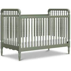 Liberty 3-in-1 Convertible Spindle Crib + Toddler Bed Conversion Kit
