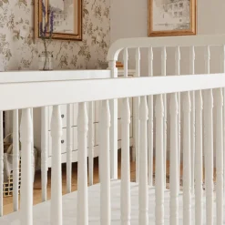 Liberty 3-in-1 Convertible Spindle Crib + Toddler Bed Conversion Kit