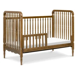 Liberty 3-in-1 Convertible Spindle Crib + Toddler Bed Conversion Kit