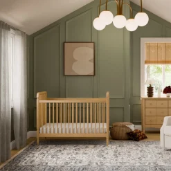 Liberty 3-in-1 Convertible Spindle Crib + Toddler Bed Conversion Kit