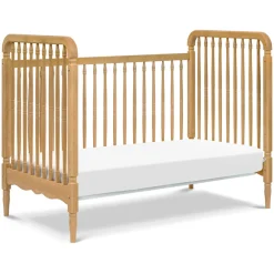Liberty 3-in-1 Convertible Spindle Crib + Toddler Bed Conversion Kit