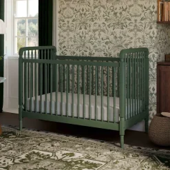 Liberty 3-in-1 Convertible Spindle Crib + Toddler Bed Conversion Kit
