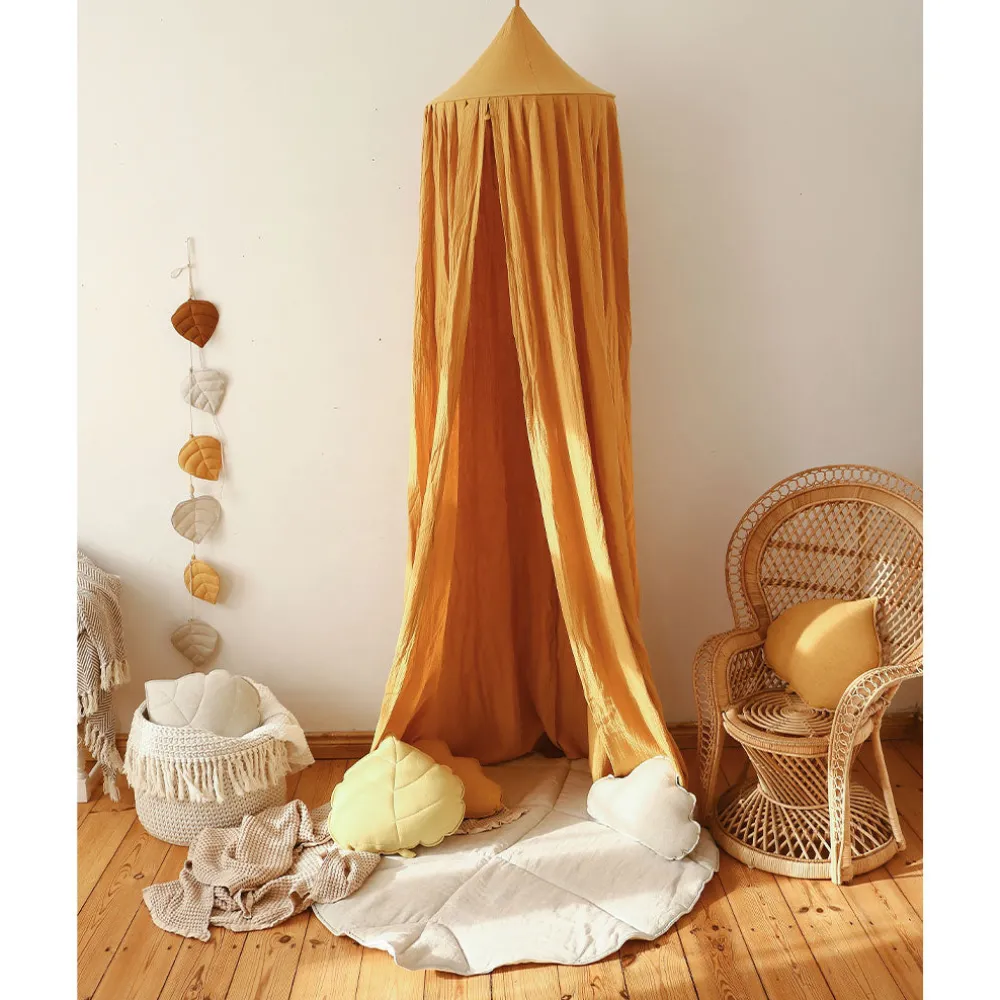 Linen Leaf Mat