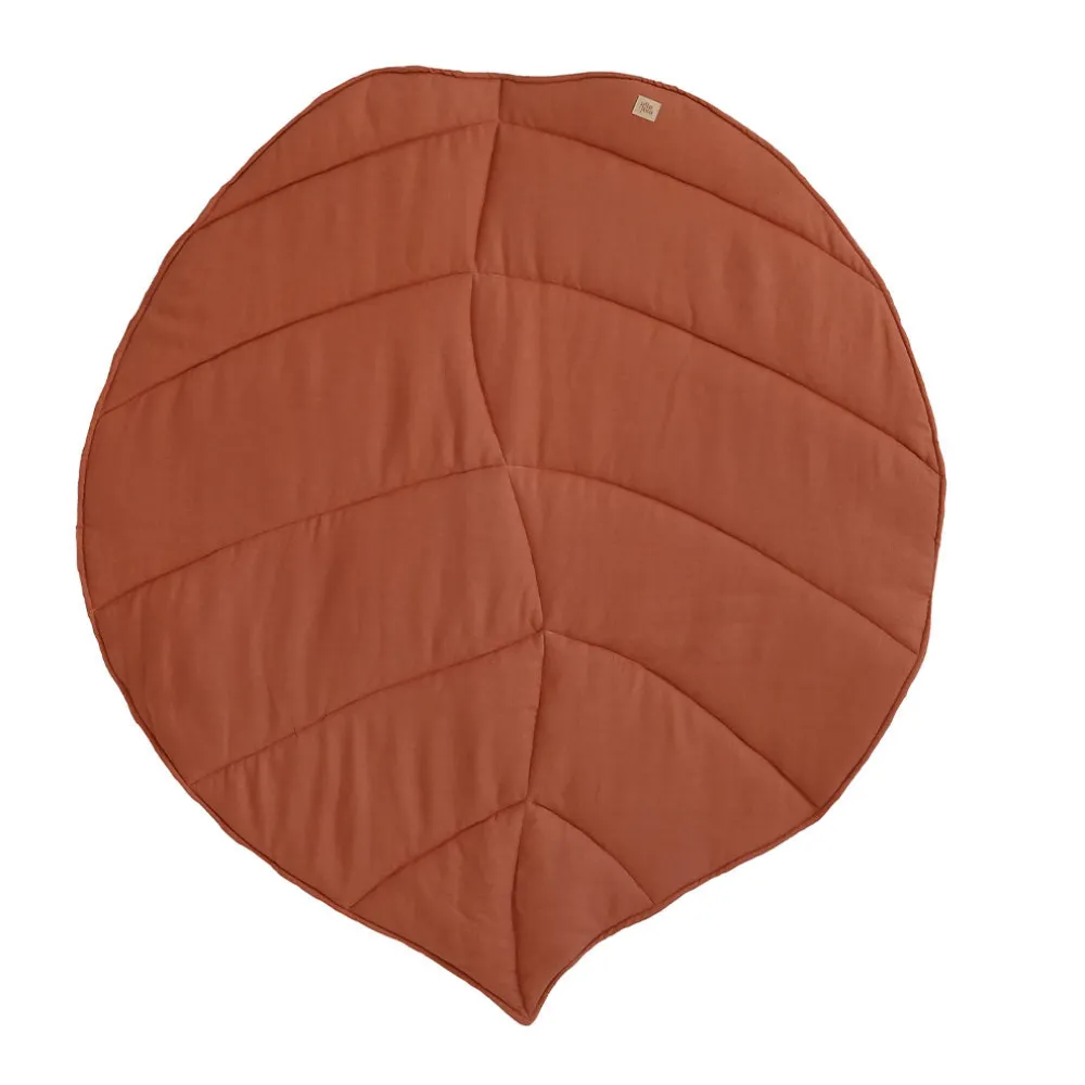 Linen Leaf Mat