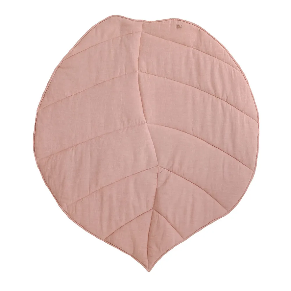 Linen Leaf Mat