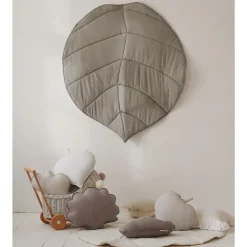 Linen Leaf Mat