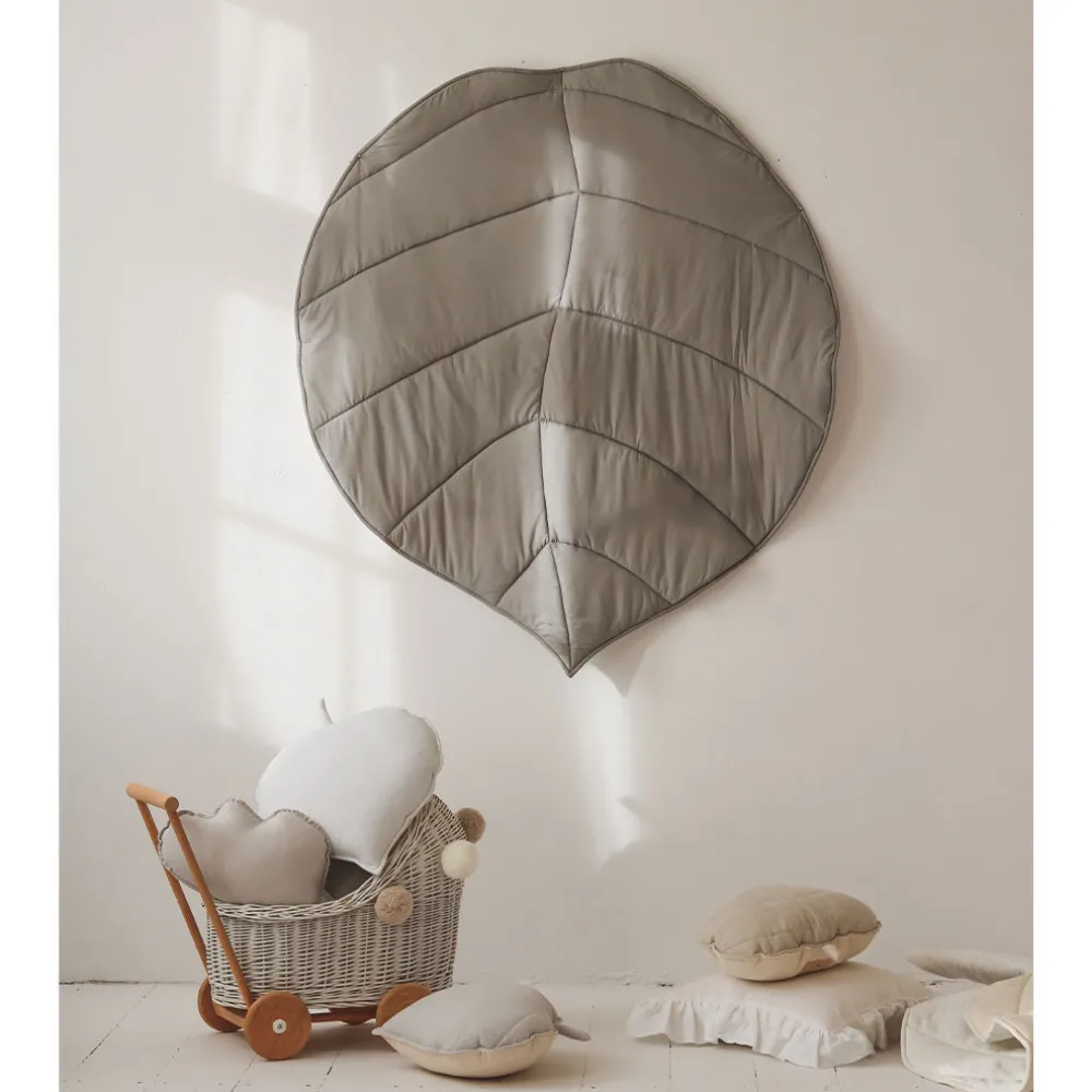 Linen Leaf Mat