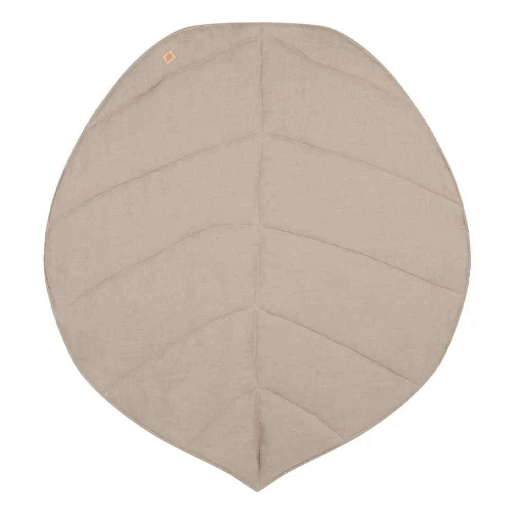 Linen Leaf Mat