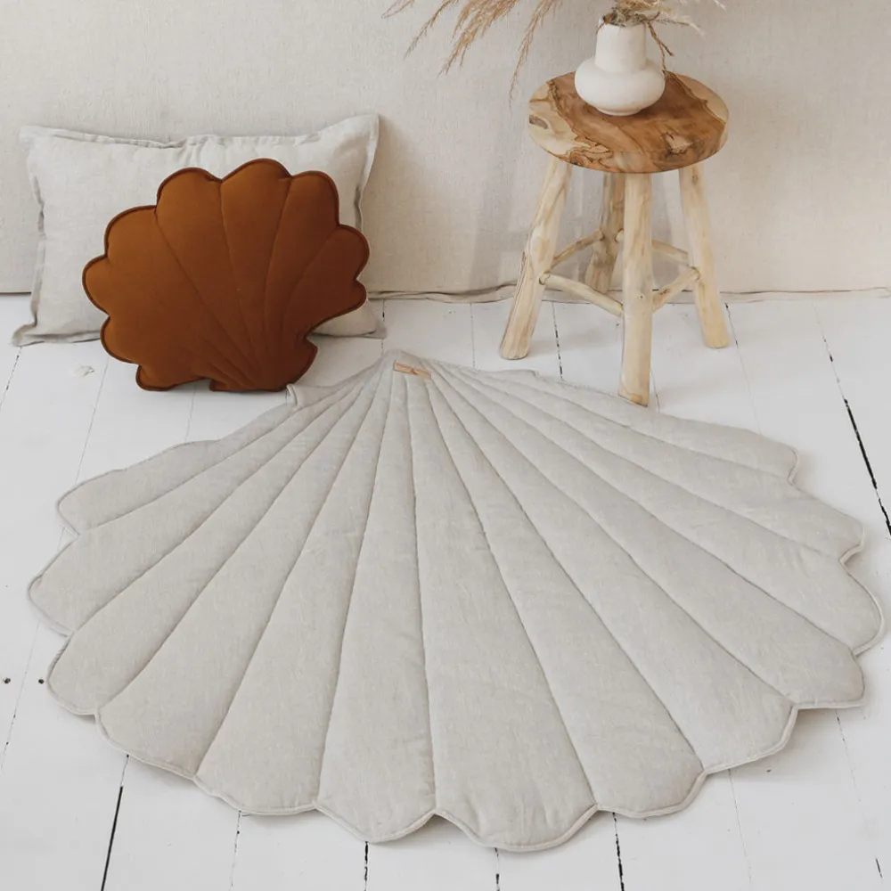Linen Shell Mat