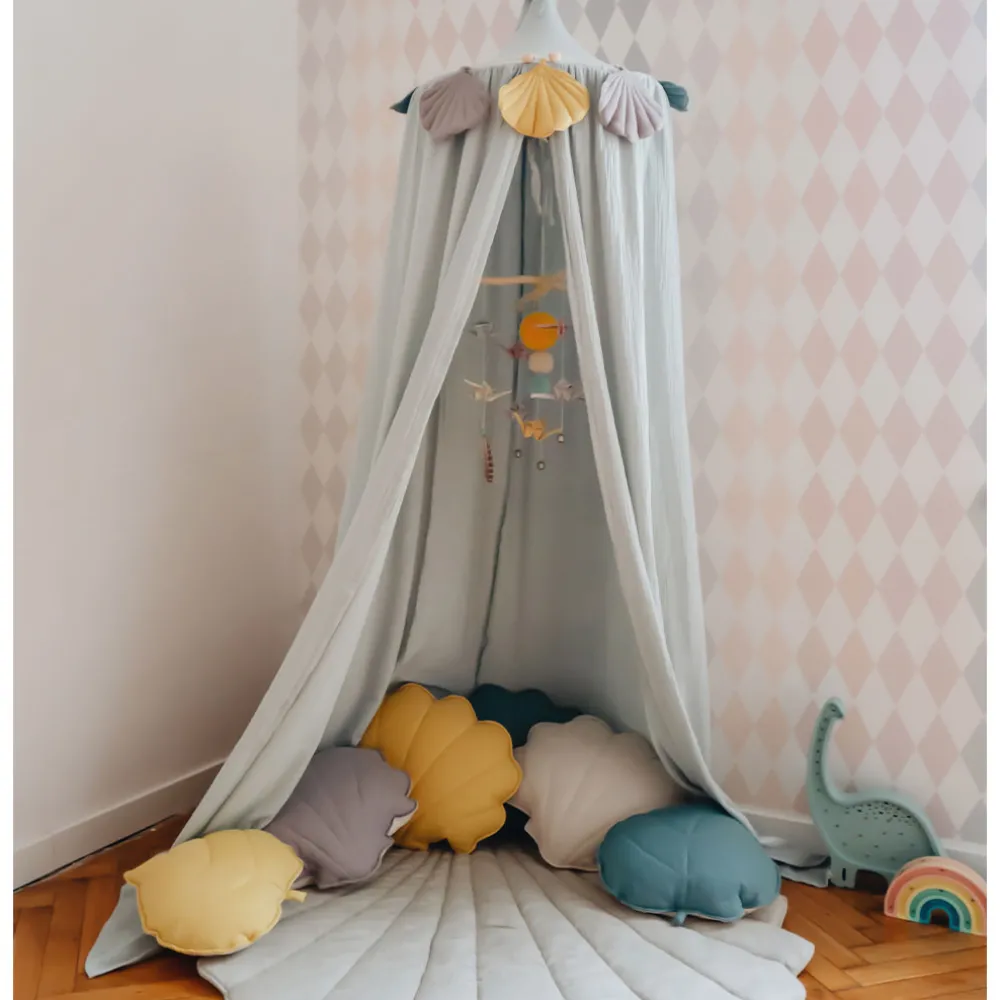 Linen Shell Pillow