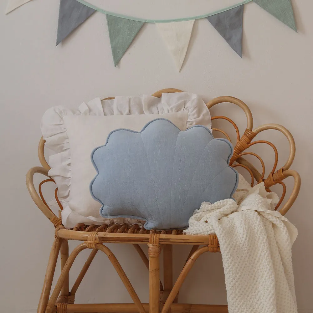 Linen Shell Pillow
