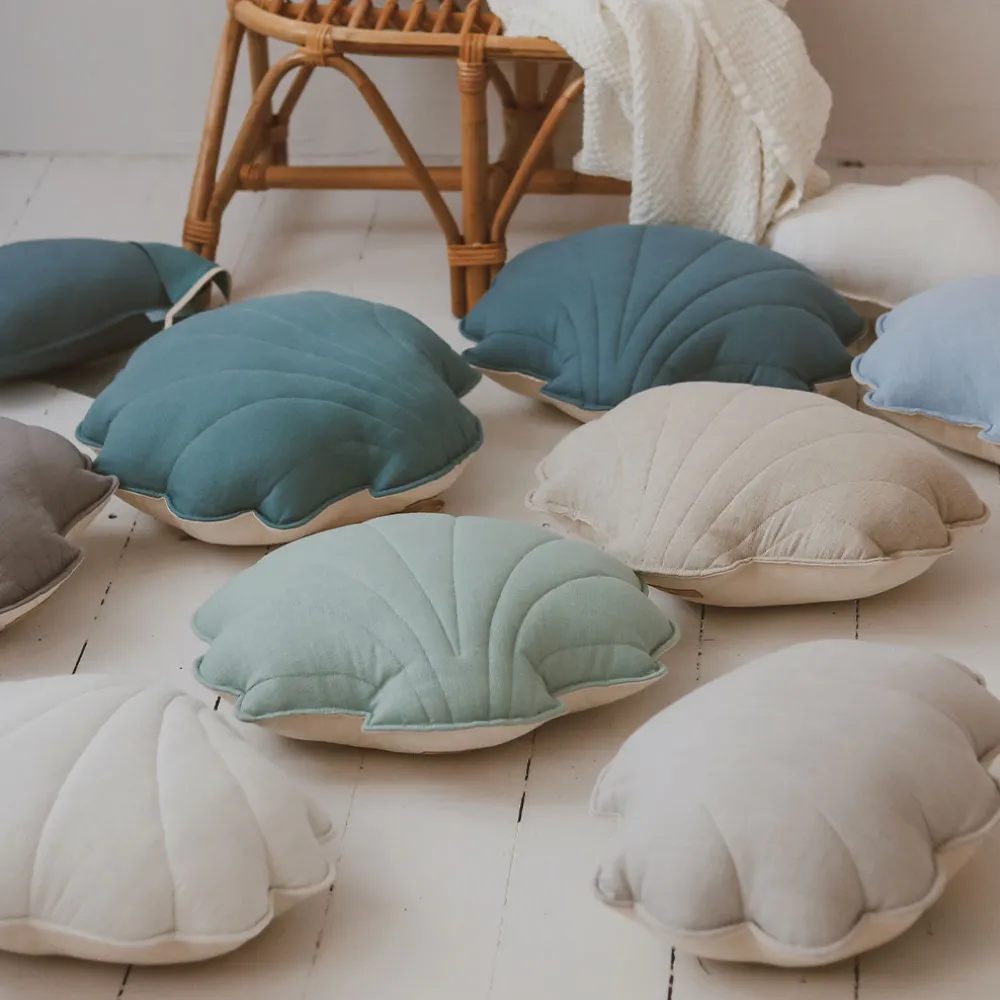 Linen Shell Pillow