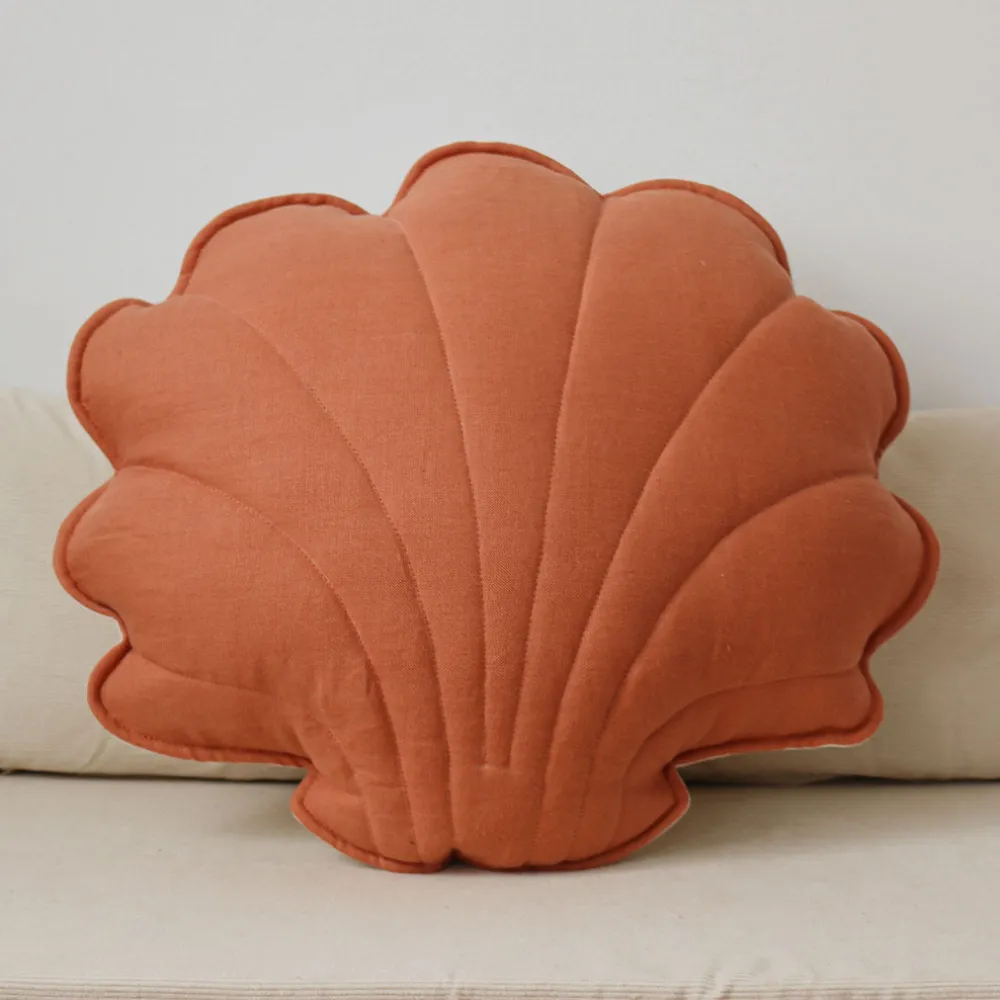 Linen Shell Pillow