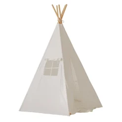 Linen Teepee Tent and Mat Set