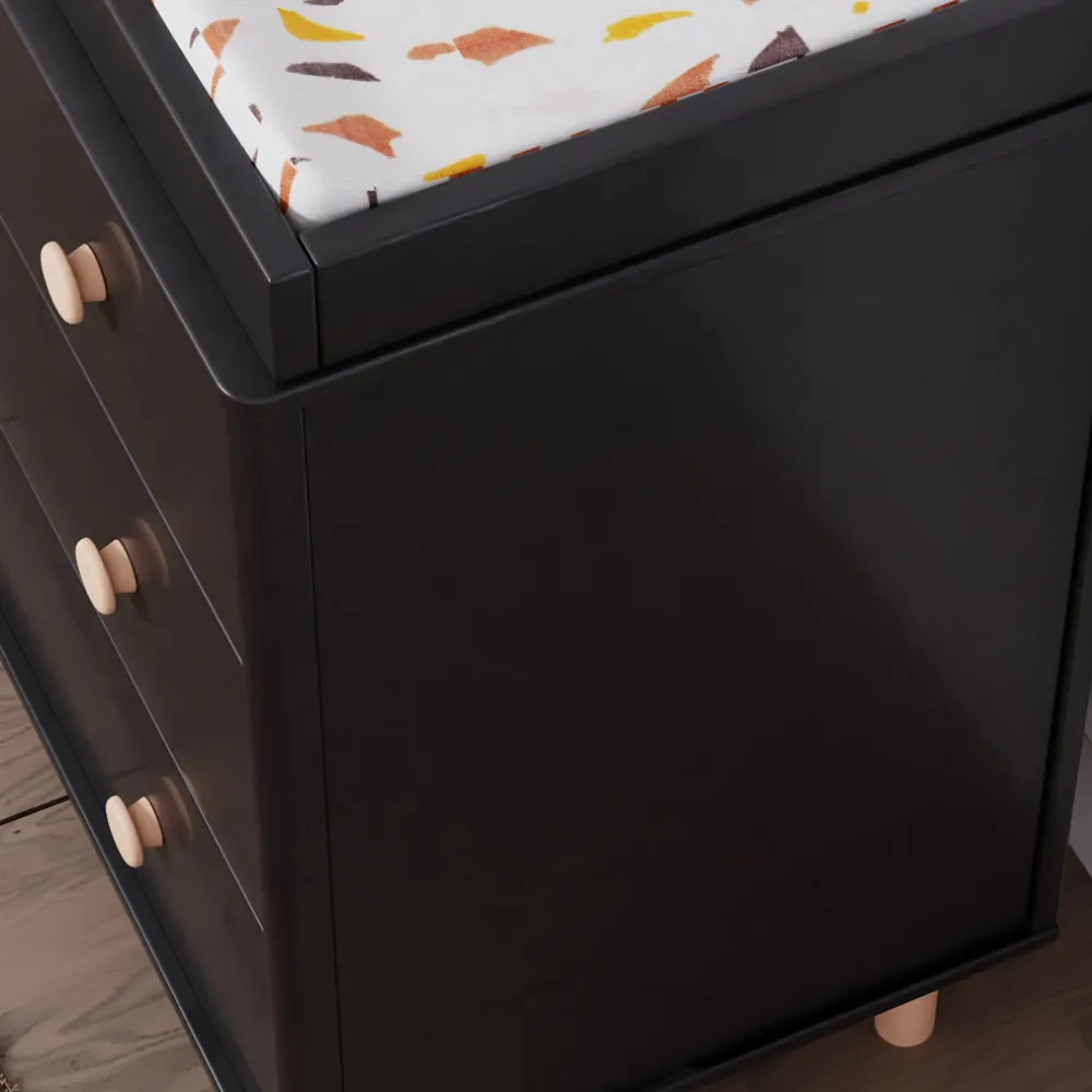 Lolly 3-Drawer Compact Changer Dresser with Removable Changing Tray (34")